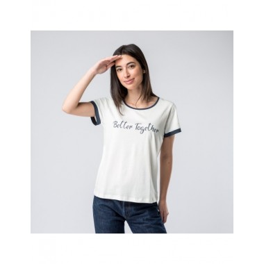CAMISETA DE ALGODON ECOLOGICO MODELO SEIKORIB BETTER TOGETHER
