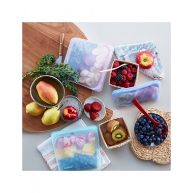 BOLSA DE SILICONA PEQUEÑA PARA GUARDAR ALIMENTOS MODELO AQUA
