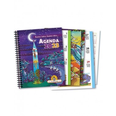 AGENDA SOLIDARIA DE ESPIRAL BUENOS TRATOS BUENOS RATOS 2023 S/V