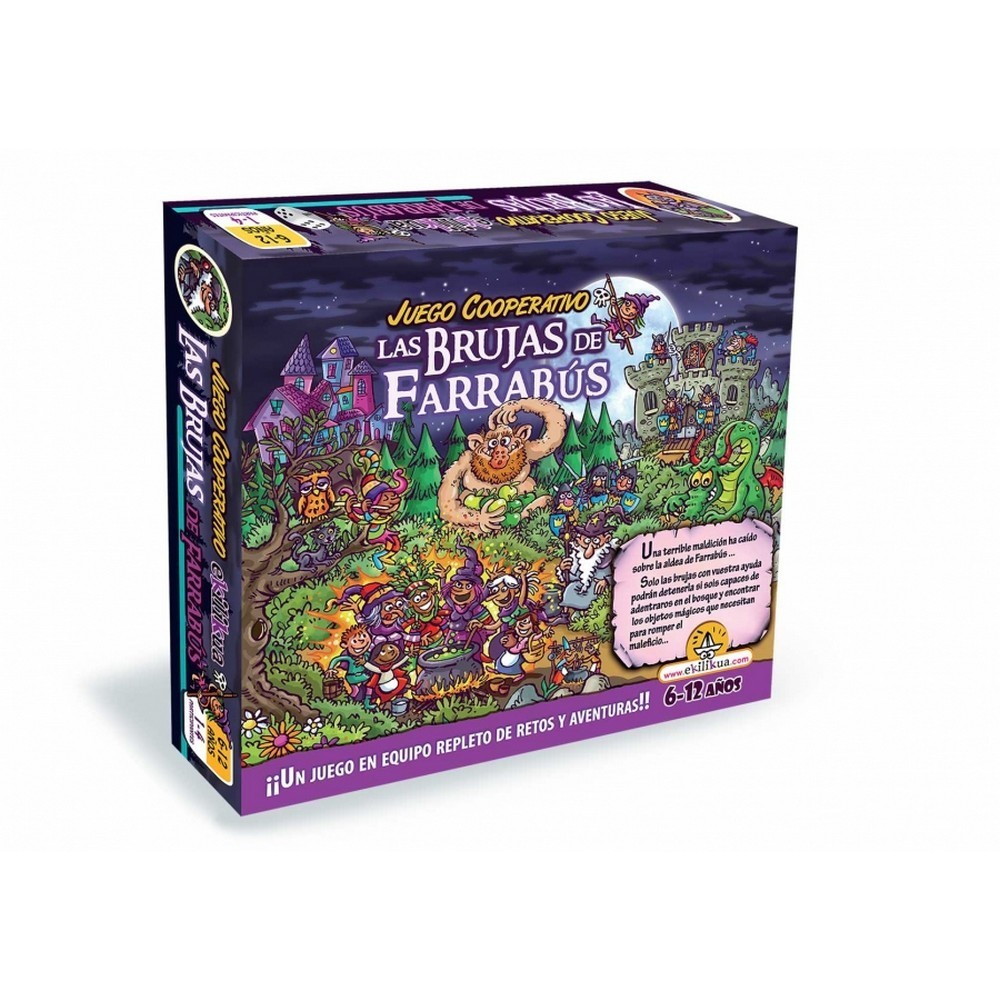 JUEGO ECOLOGICO Y COOPERATIVO LAS BRUJAS DE FARRABUS JUEGO ECOLOGICO Y COOPERATIVO LAS BRUJAS DE FARRABUS