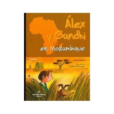 Álex y Gandhi en Mozambique