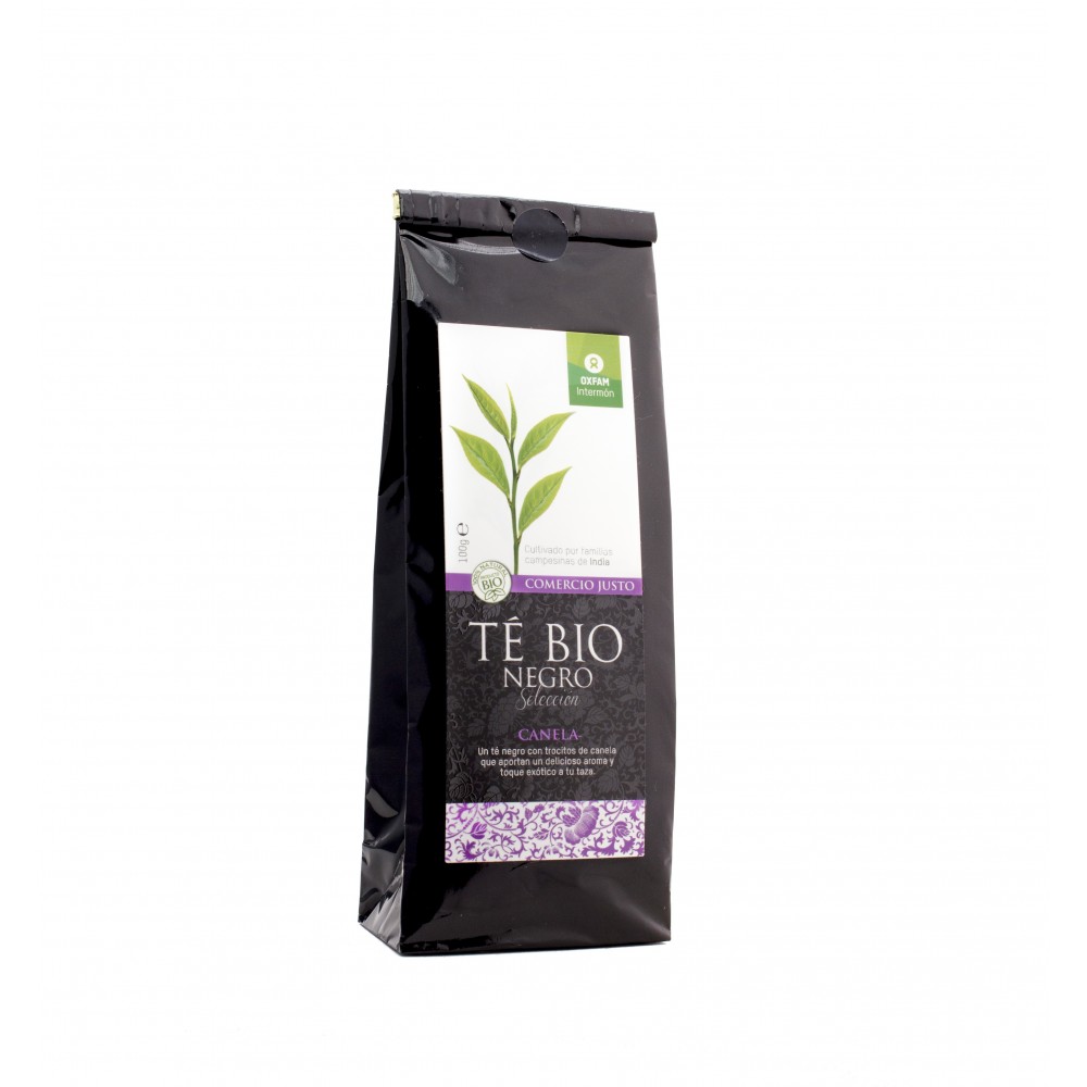 TÉ NEGRO CANELA GRANEL ECOLÓGICO 100 G