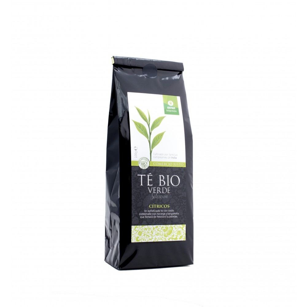 TÉ VERDE CÍTRICOS GRANEL ECOLÓGICO 100 G