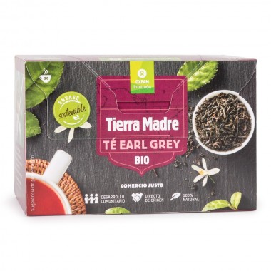 TÉ NEGRO ECOLÓGICO EARL GREY TIERRA MADRE