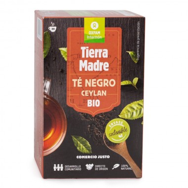  TÉ NEGRO ORGÁNICO CEYLAN TIERRA MADRE