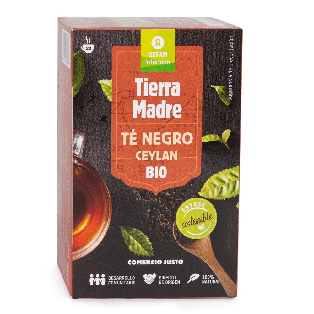 TÉ NEGRO ORGÁNICO CEYLAN TIERRA MADRE