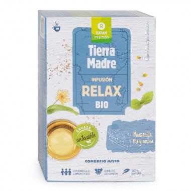 INFUSION FUNCIONAL RELAX ORGÁNICA TIERRA MADRE