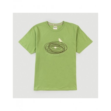 CAMISETA PARA HOMBRE DE ALGODÓN ORGÁNICO KAKO MUSGO 