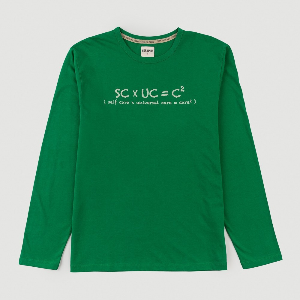 CAMISETA PARA HOMBRE DE ALGODÓN ORGÁNICO POKOJ VERDE