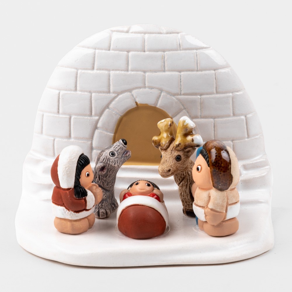 BELEN NAVIDAD ESCENA IGLU ALCE OSO BELEN NAVIDAD ESCENA IGLU ALCE OSO