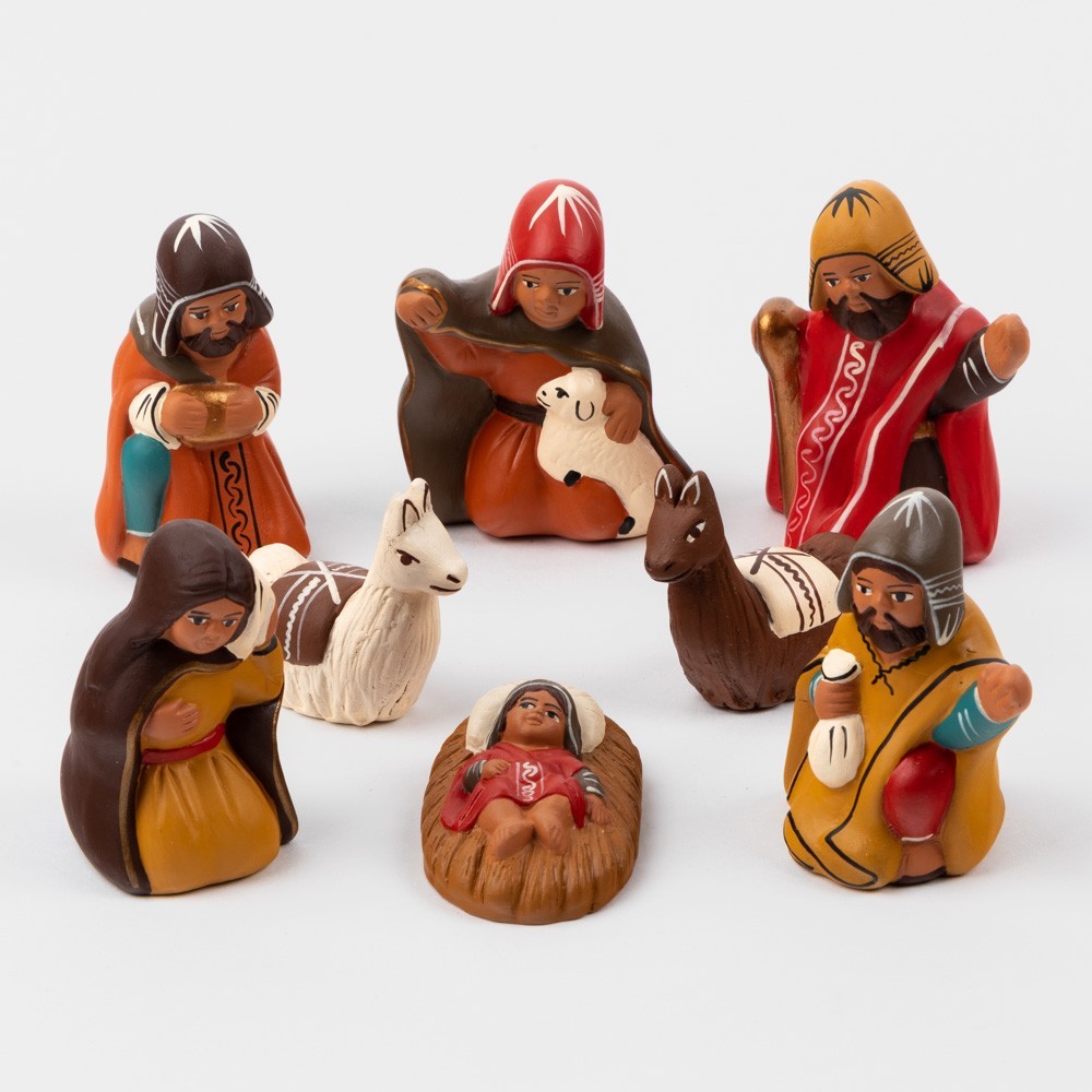 BELEN NAVIDAD 8 PIEZAS LLAMAS BELEN NAVIDAD 8 PIEZAS LLAMAS