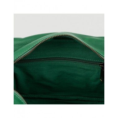 BOLSO DE PIEL RANKALA COLOR VERDE