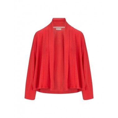 CARDIGAN PARA MUJER DE ALGODÓN ORGÁNICO MODELO CORAL