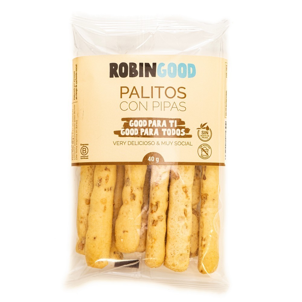 PALITOS CON PIPAS DE GIRASOL 45 G