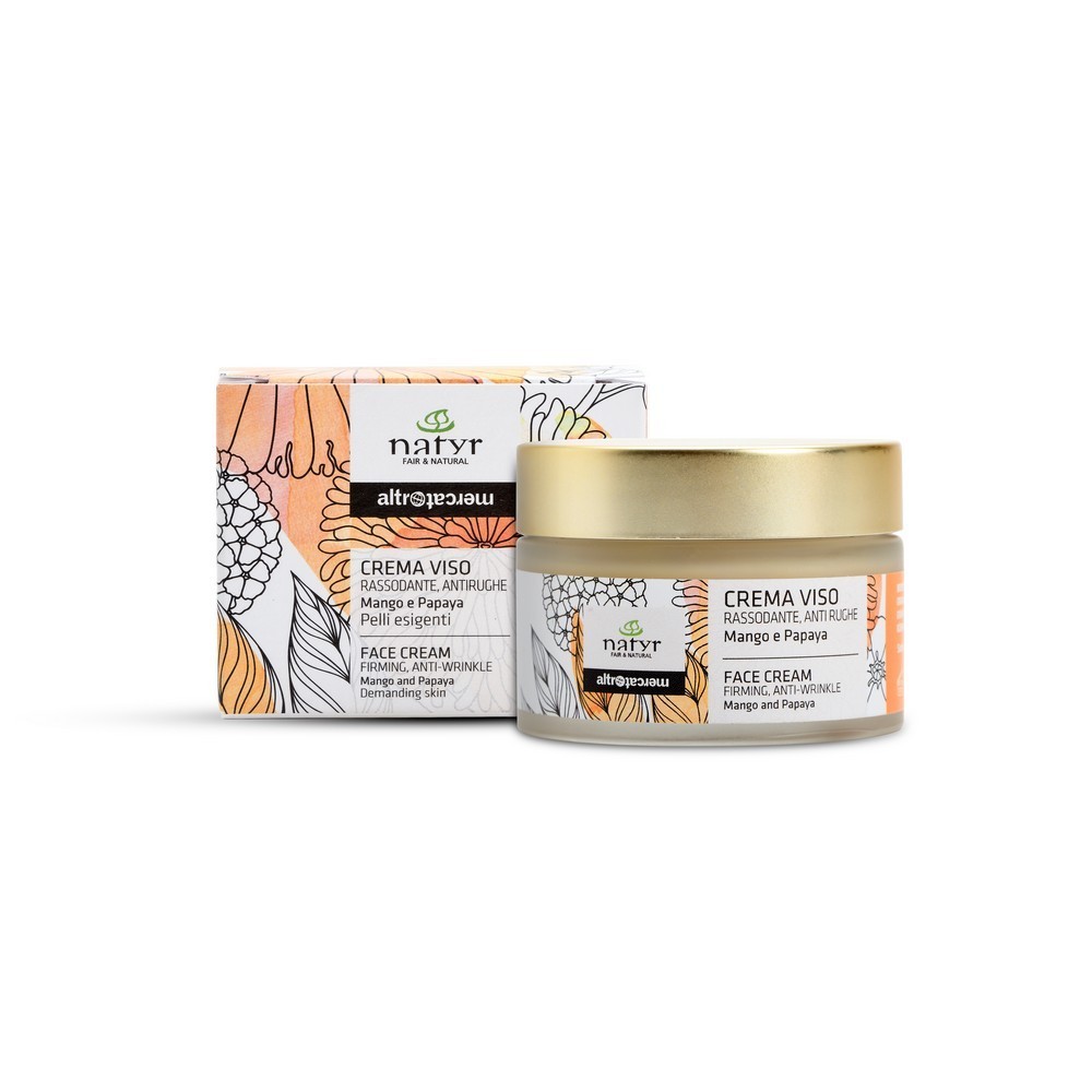 CREMA FACIAL CON MANGO Y PAPAYA NATYR