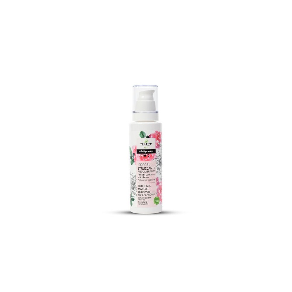 GEL DESMAQUILLANTE CON ROSA DE DAMASCO BIO NATYR