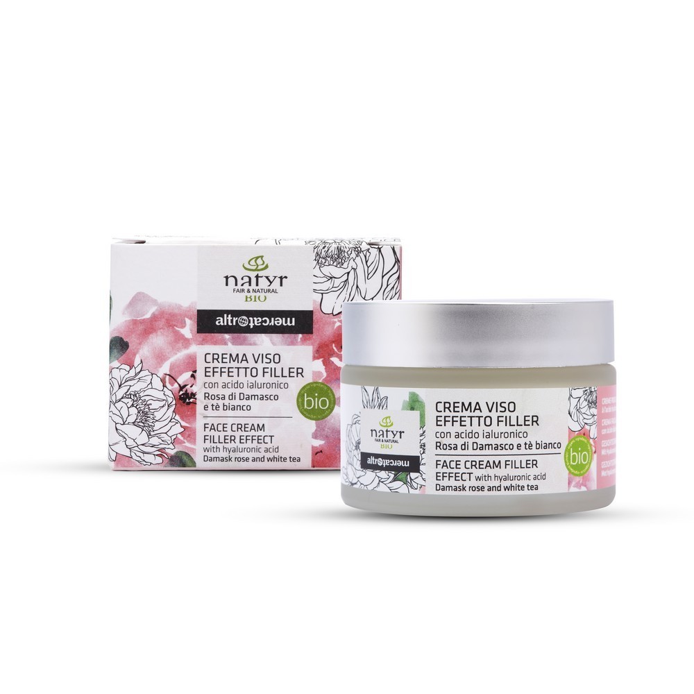 CREMA FACIAL CON ROSA DE DAMASCO Y TE BLANCO BIO NATYR