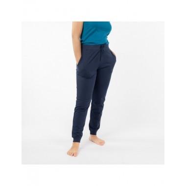 PANTALON PARA MUJER DE ALGODON ORGANICO MOD. WELLNESS NOCHE VERALUNA