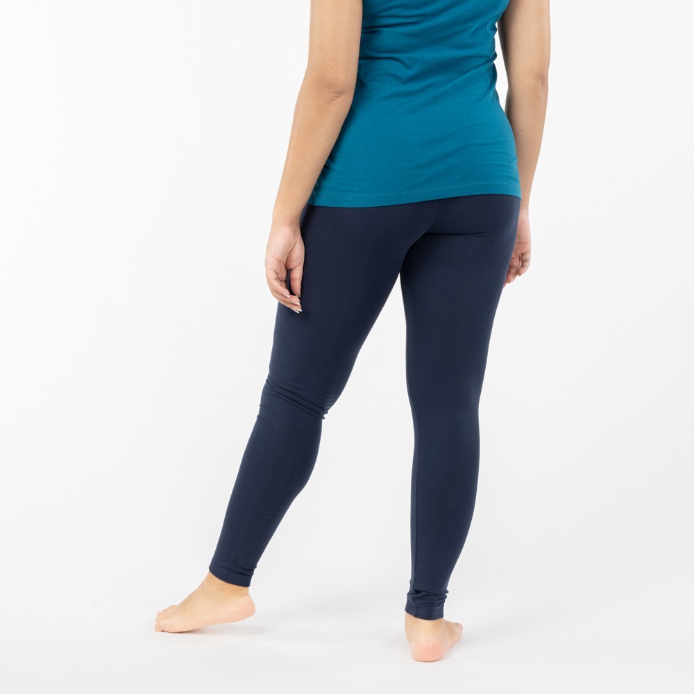 LEGGINS PARA MUJER DE ALGODÓN ORGÁNICO MOD. YOGA NOCHE VERALUNA