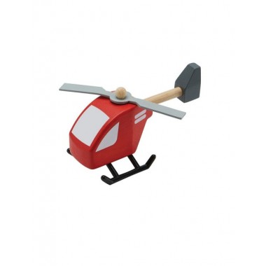 JUEGO ECO DE MADERA HELICOPTERO