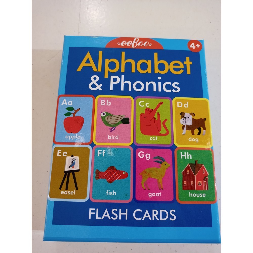 JUEGO ECO TARJETAS FLASH CARDS PHONICS