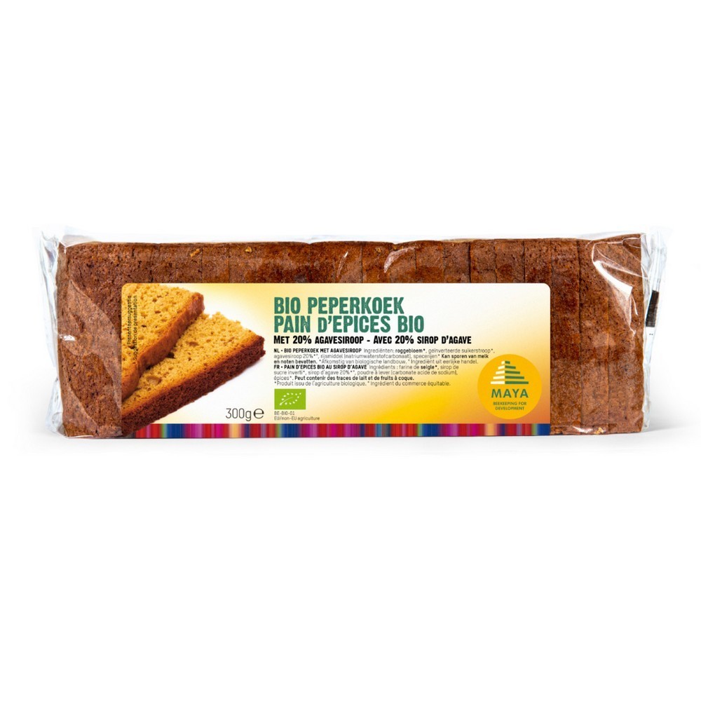 PAN DE ESPECIAS CON SIROPE DE ÁGAVE BIO 300G