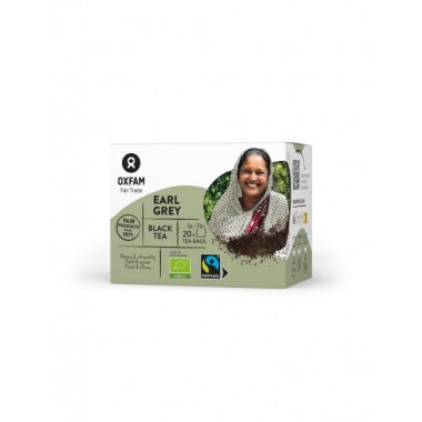 TÉ EARL GREY ECOLÓGICO 20 BOLSITAS OXFAM FAIRTRADE