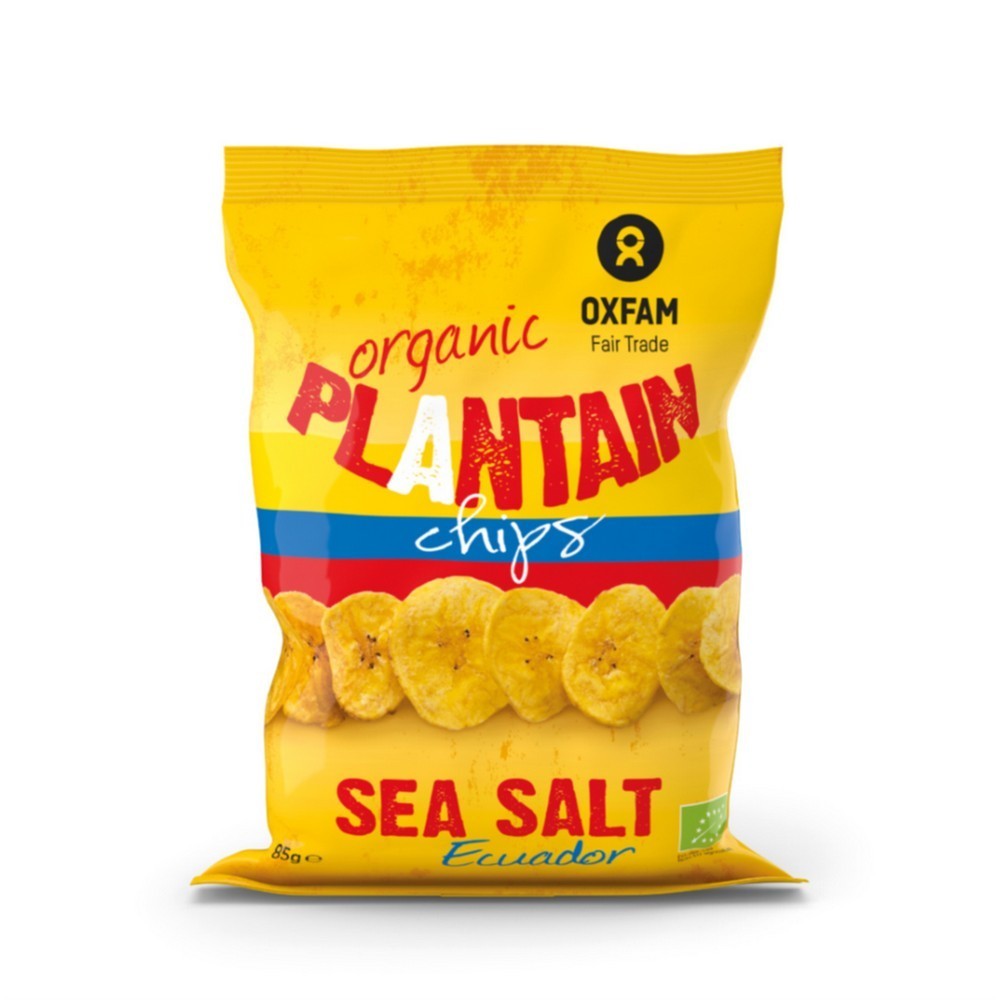 CHIPS DE PLATANO BIO CON SAL 85G