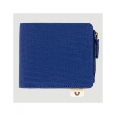 CARTERA BAGA DE PLASTICO RECICLADO BLUE VERALUNA