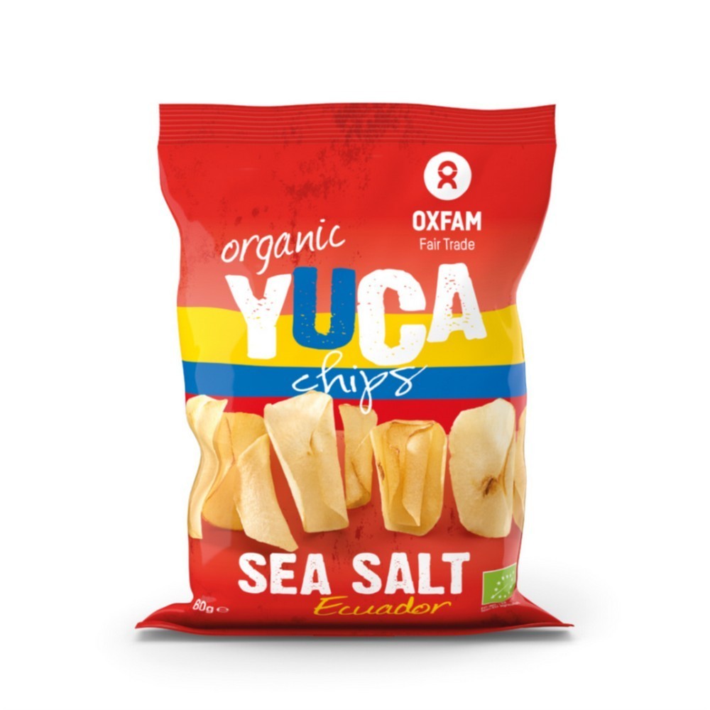 CHIPS DE YUCA BIO CON SAL 60G