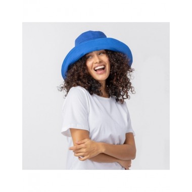 SOMBRERO DE ALGODÓN ORGÁNICO MODELO ARONDA NAUTICAL VERALUNA