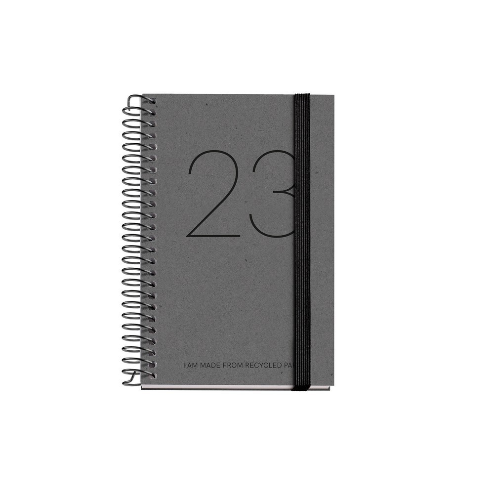 AGENDA ECOLÓGICA 2023 MODELO CADDY COLOR NEGRO EN CASTELLANO S/V