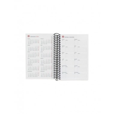 AGENDA ECOLÓGICA 2023 MODELO CADDY COLOR NEGRO EN CASTELLANO S/V