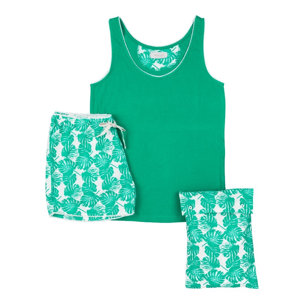 PIJAMA WOMAN ORG. MAE S19 JUNGLE PIJAMA WOMAN ORG. MAE S19 JUNGLE