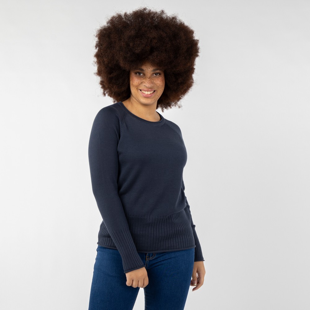 JERSEY PARA MUJER DE ALGODON ORGANICO MOD. KAJI NOCHE VERALUNA