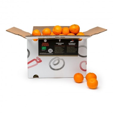 CAJA 10KG NARANJAS Y MANDARINAS ECOLOGICAS COMPROMISO LOCAL