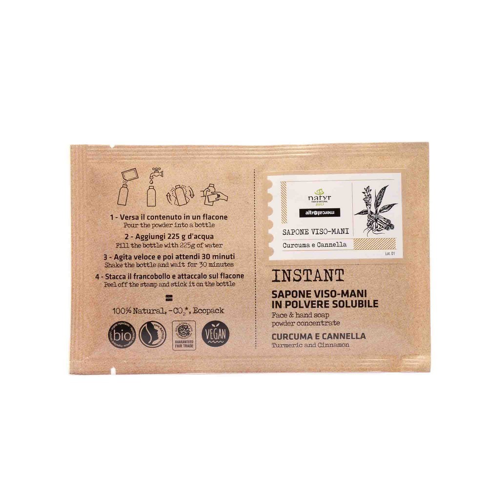 JABON FACIAL Y DE MANOS EN POLVO SOLUBLE 25 G NATYR JABON FACIAL Y DE MANOS EN POLVO SOLUBLE 25 G NATYR