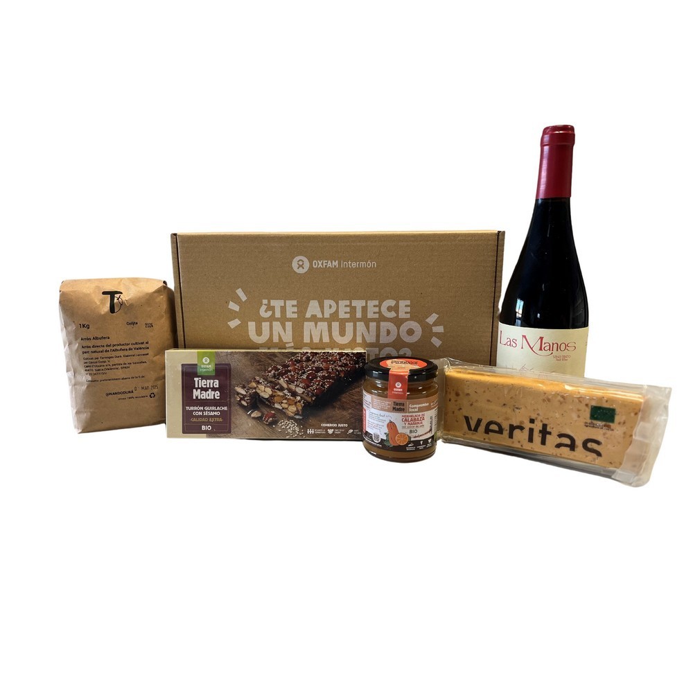 LOTE CESTA ALIMENTACIÓN TERRETA VALÈNCIA