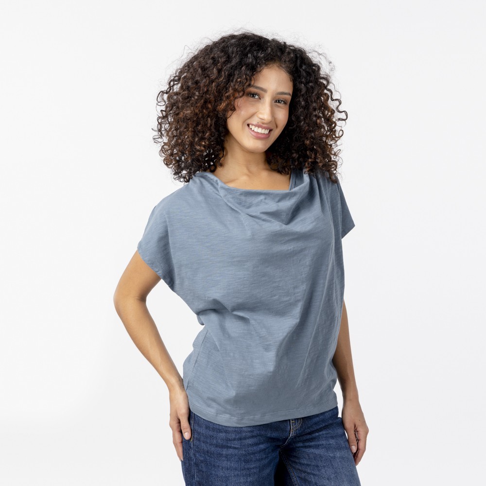 CAMISETA PARA MUJER DE ALGODON ORGANICO EGAO STORM VERALUNA CAMISETA PARA MUJER DE ALGODON ORGANICO EGAO STORM VERALUNA