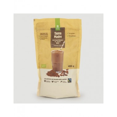 CACAO SOLUBLE INSTANTÁNEO ECOLÓGICO 400G TIERRA MADRE