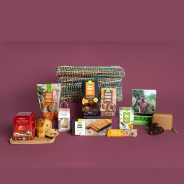 LOTE CESTA ALIMENTACIÓN NAVIDAD NATURE I TIERRA MADRE OXFAM INTERMÓN