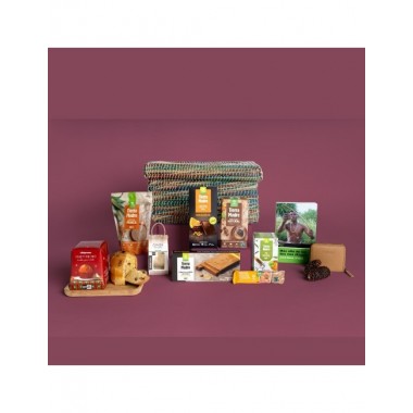 LOTE CESTA ALIMENTACIÓN NAVIDAD NATURE I TIERRA MADRE OXFAM INTERMÓN