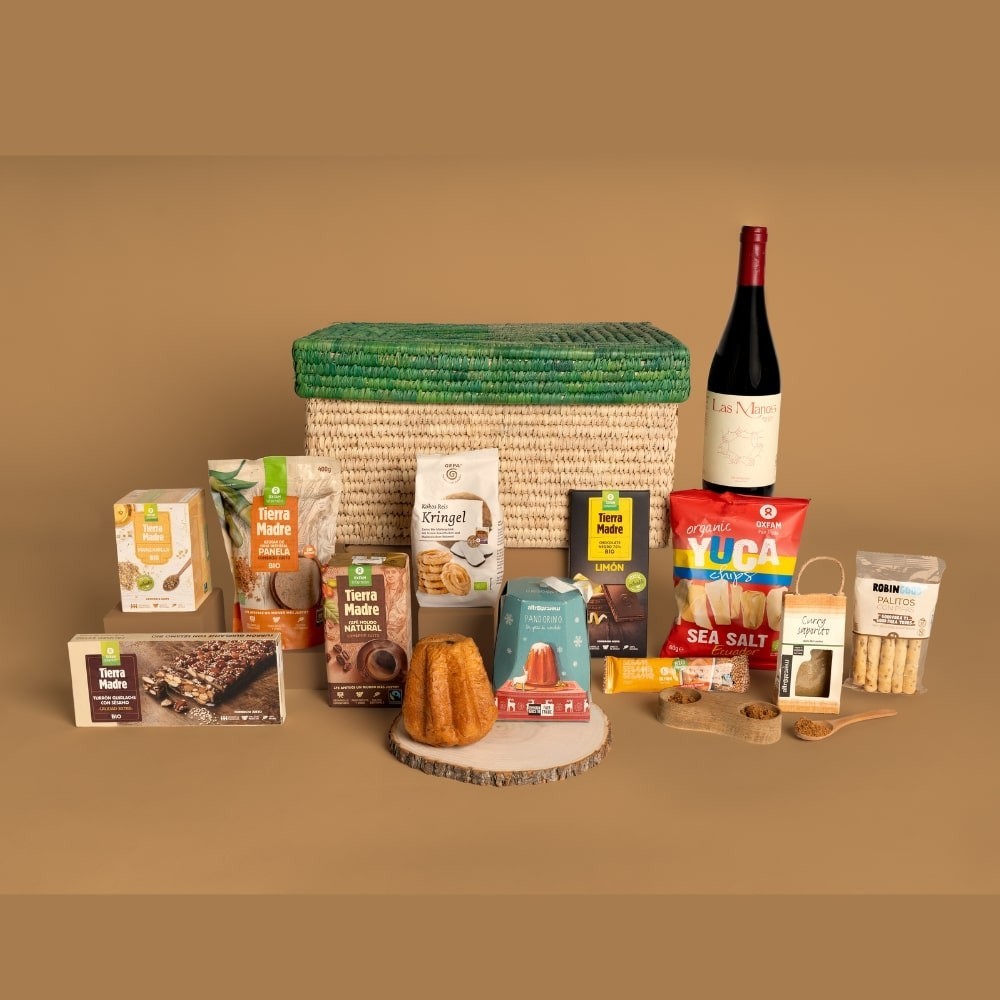 LOTE CESTA ALIMENTACIÓN NAVIDAD UNIVERSE I TIERRA MADRE OXFAM INTERMÓN LOTE CESTA ALIMENTACIÓN NAVIDAD UNIVERSE I TIERRA MADRE OXFAM INTERMÓN