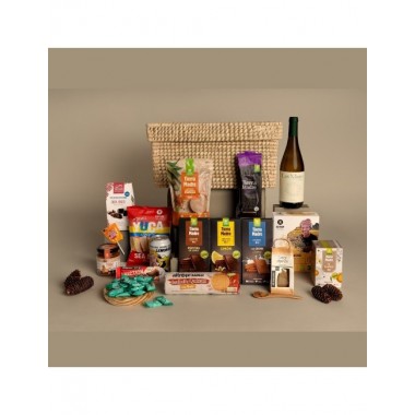LOTE CESTA ALIMENTACIÓN NAVIDAD SUPREME I TIERRA MADRE OXFAM INTERMÓN