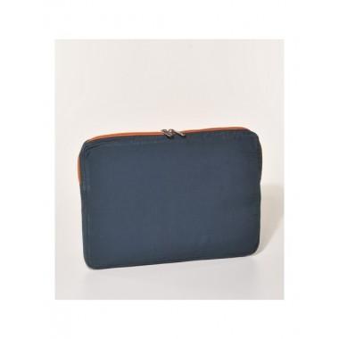 FUNDA DE ALGODOÓN PARA PORTATIL COLOR AZUL