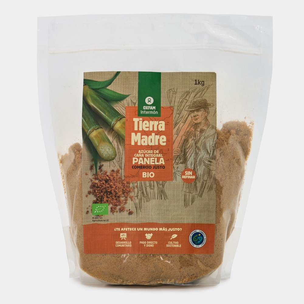 PANELA ECOLÓGICA GRANO FINO TIERRA MADRE 1KG PANELA ECOLÓGICA GRANO FINO TIERRA MADRE 1KG