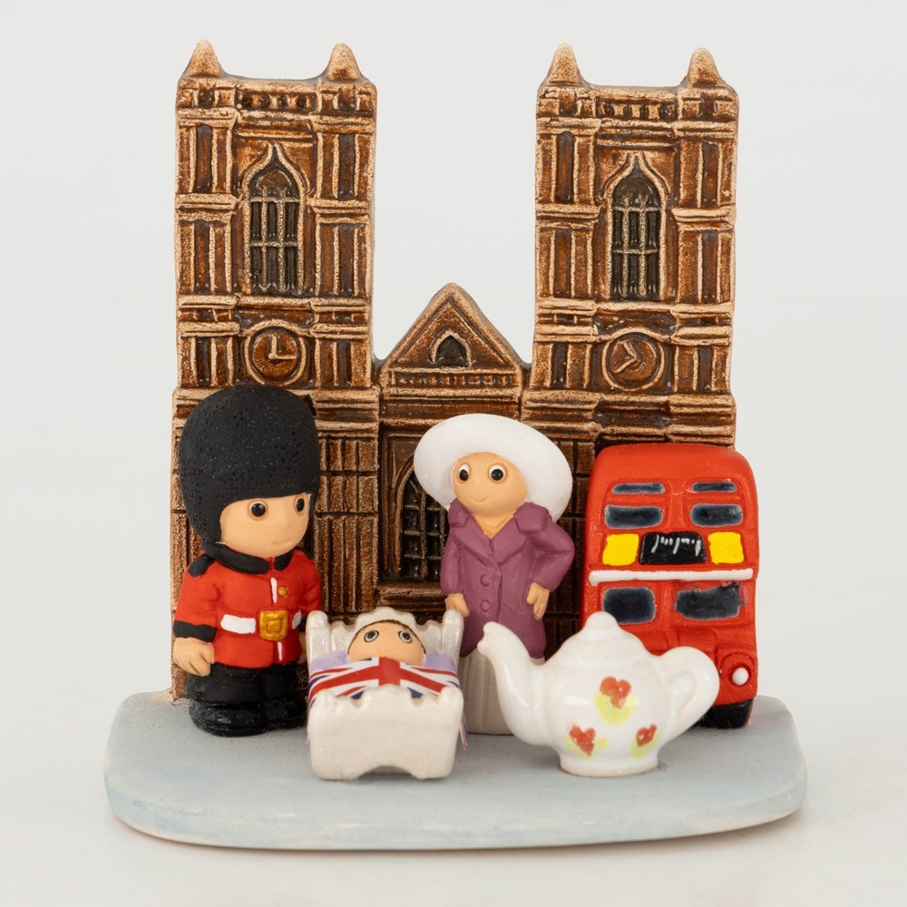 BELEN PESEBRE ARTESANAL NAVIDAD ESCENA LONDRES