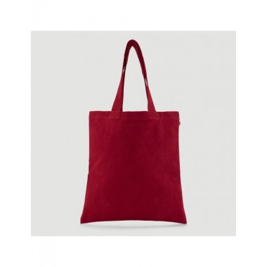 BOLSA TOTEBAG XL DE ALGODÓN ORGÁNICO COLOR ROJO VERALUNA