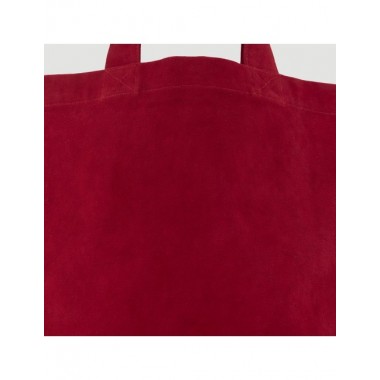 BOLSA TOTEBAG XL DE ALGODÓN ORGÁNICO COLOR ROJO VERALUNA