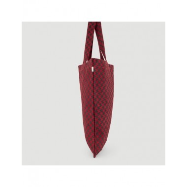 BOLSA TOTEBAG XL DE ALGODÓN ORGÁNICO PATA DE GALLO VERALUNA